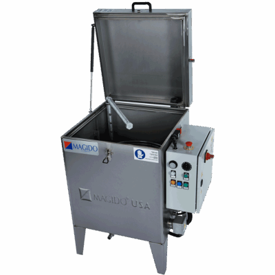 lid open X81 Series L-55 Top Load Parts Washer
