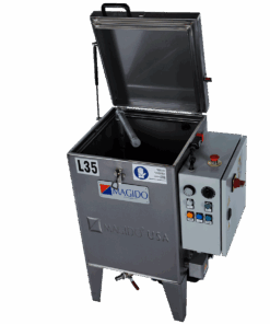X81 Series L35 Top Load Washer with lid open