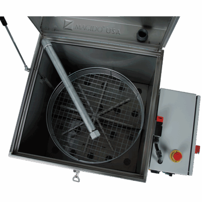 Top view of the X81 Series L55 Top Load Washer