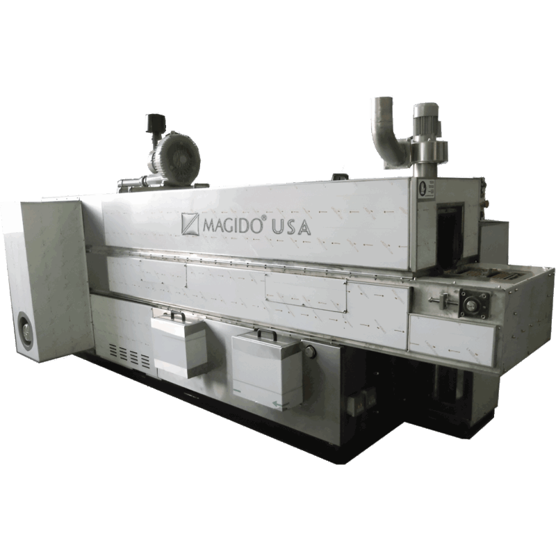 Gold 2b G200 In-line belt conveyor washer by Magido USA