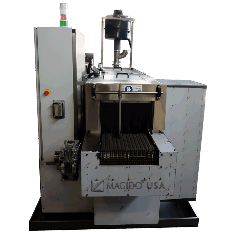 Gold 2b G400 In-line belt conveyor washer by Magido USA